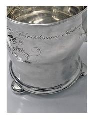 Antique Scandinavian Silver Beaker, circa 1852