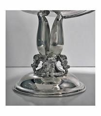 Carl Paul Petersen Sterling Silver Compote, Montreal, circa 1940