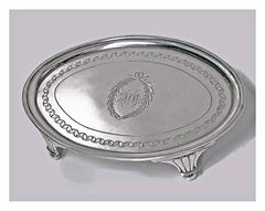 Georgian Silver Waiter Salver, London 1801 Urquhart and Hart