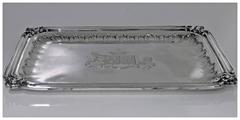 French 950 std Silver Tray, C. 1900, Frays Fils