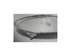John Schofield Georgian Silver Salver, London 1790