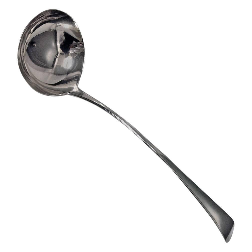 Hester Bateman Georgian Silver Soup Ladle, London, 1788
