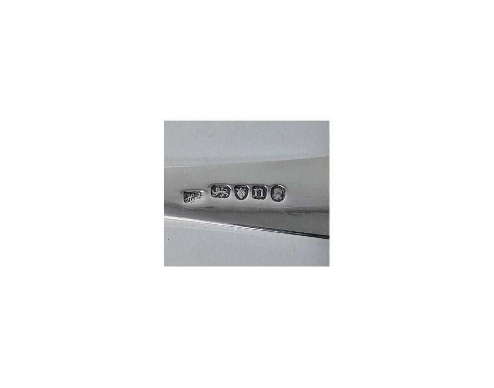 English Hester Bateman Georgian Silver Soup Ladle, London, 1788