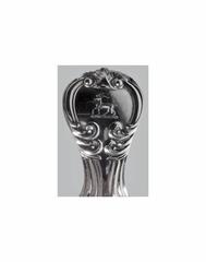 Victoria pattern Silver Fish Slice, London 1837, Hayne & Cater
