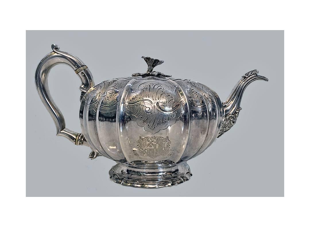 Magnificent Silver Tea and Coffee Service, Garrard & Co, London, 1839 1