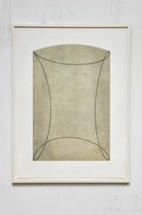 Robert Mangold, Four Figures "A" Framed Print