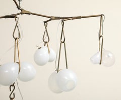 Custom "Catch" Ceiling Fixture by Lindsey Adelman, 2012