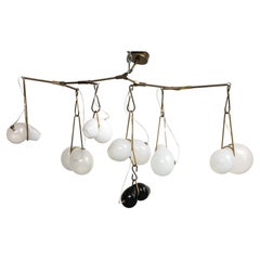 Custom "Catch" Ceiling Fixture by Lindsey Adelman, 2012