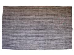 20th Century Handwoven Turkish Goat Hair and Cotton Kilim