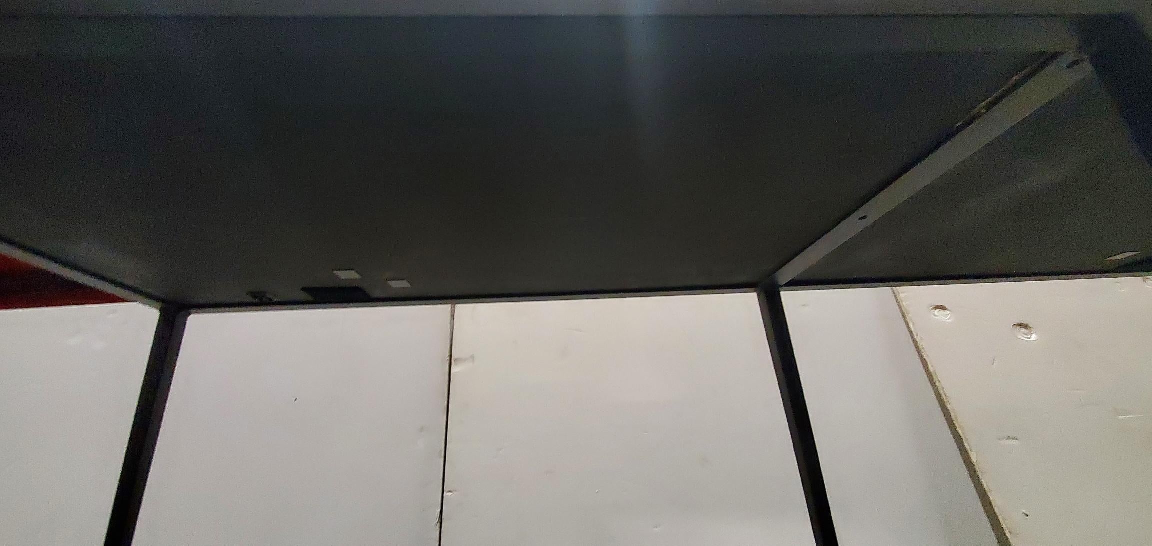 JMF Style Polished Concrete and Iron Console 3