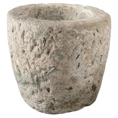 Gran mortero de piedra - siglo XVII. Italia