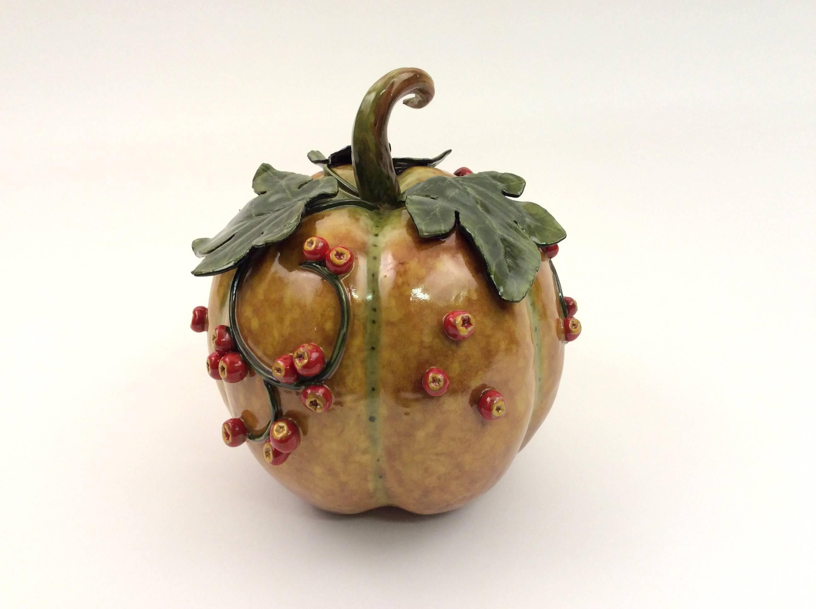 American Bittersweet Melon Sculpture For Sale