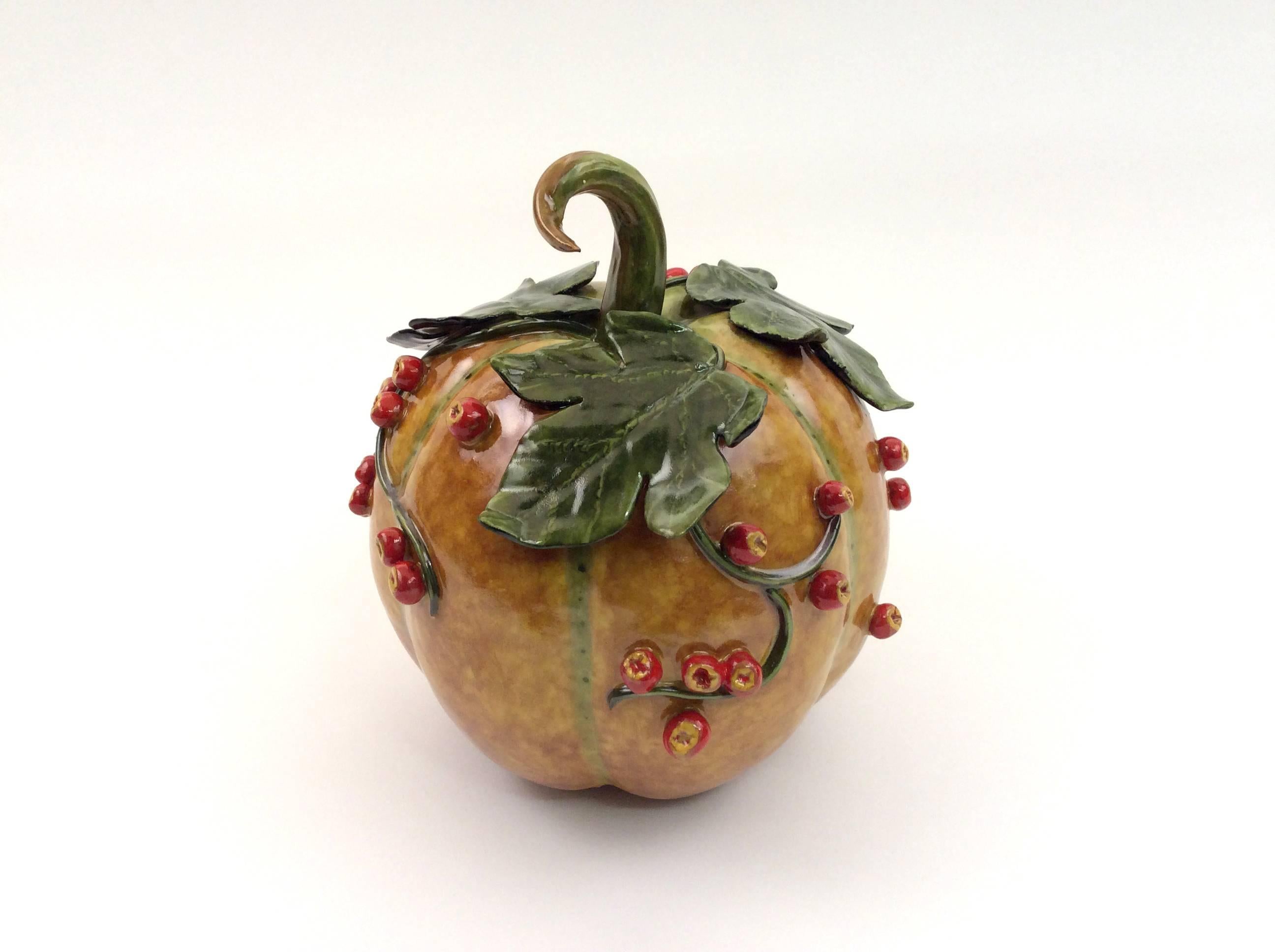 Bittersweet Melon Sculpture In Excellent Condition For Sale In Boston, MA