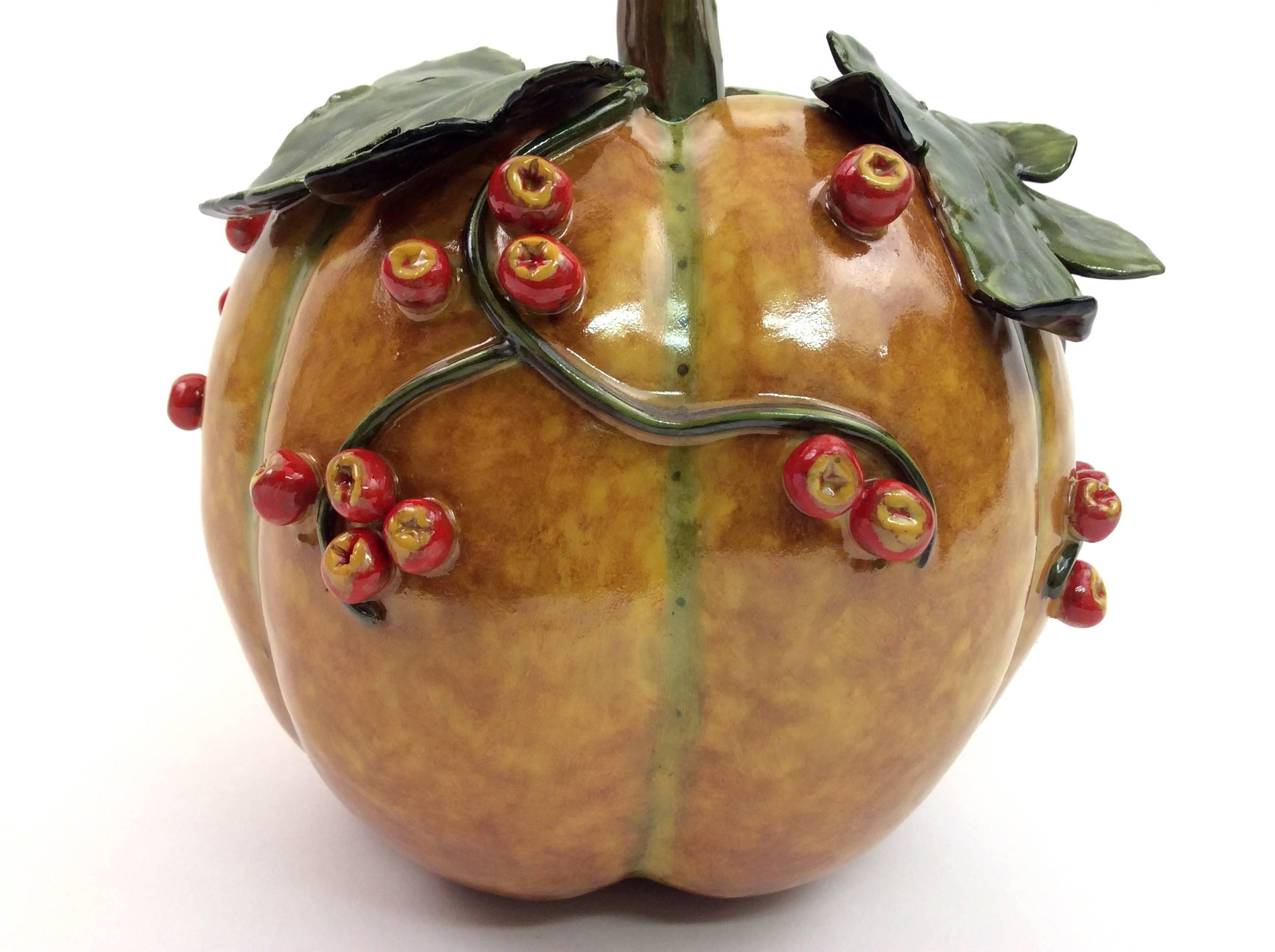 Contemporary Bittersweet Melon Sculpture For Sale