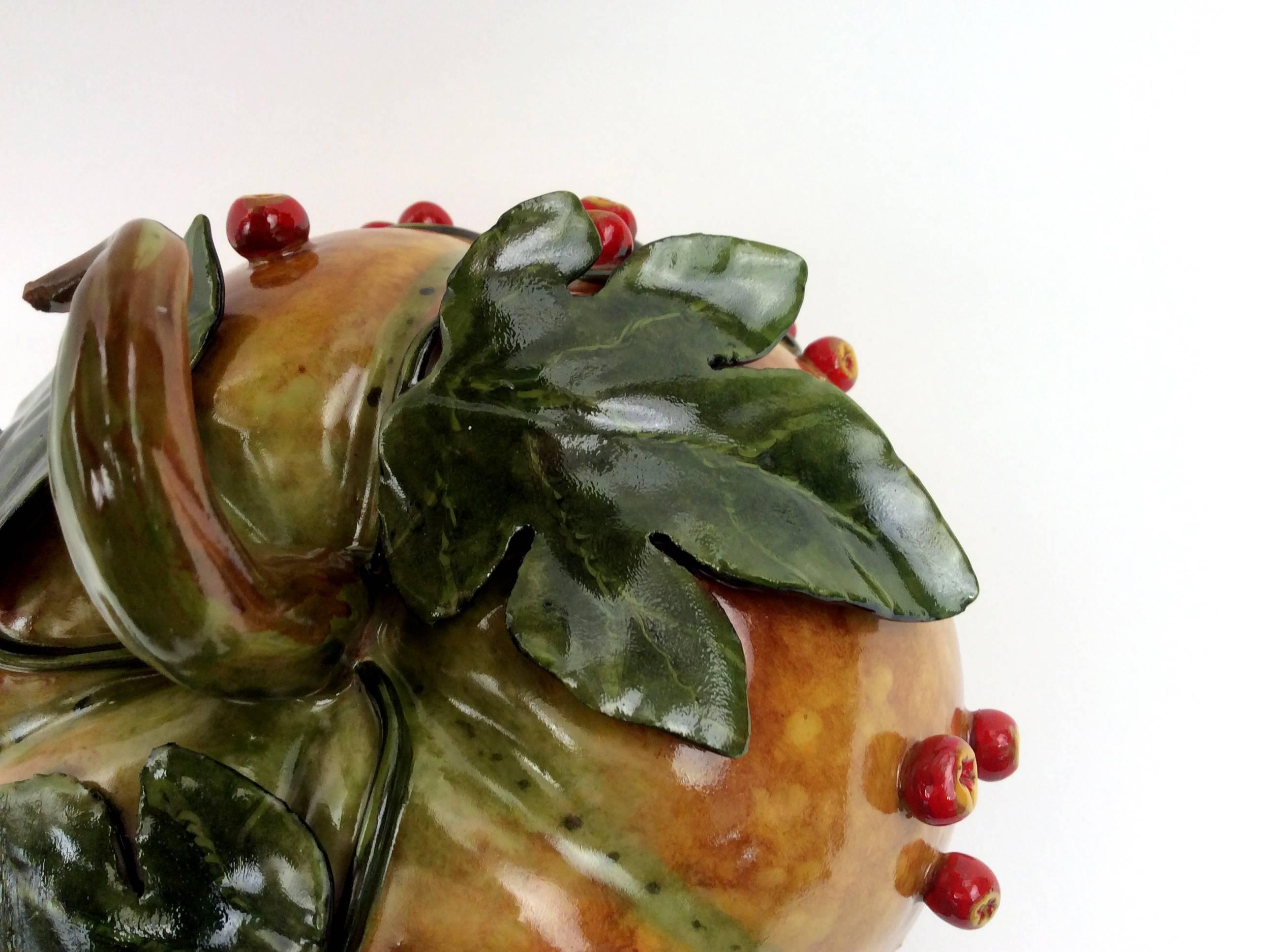 Bittersweet Melon Sculpture For Sale 1