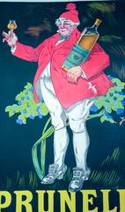 French Wine Advertising Poster by Henri Jarville