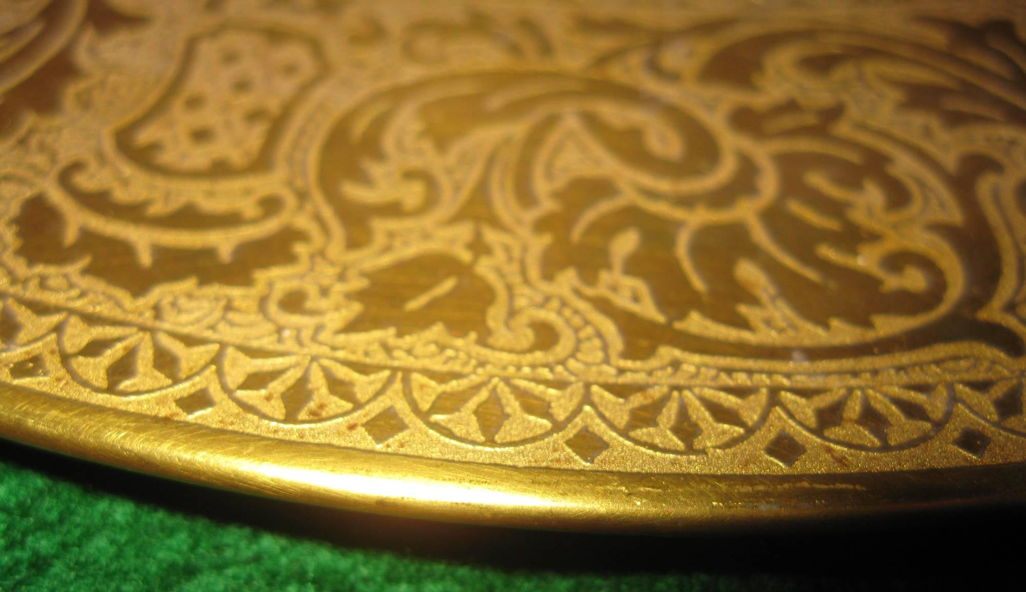 Rococo Revival Bavarian Gold Rimmed Dinner Plates Set of 12