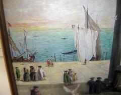 San Marco Piazza Large Oil Painting by Valerio Zerbo