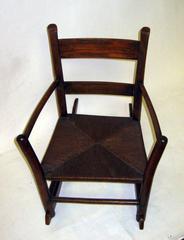 19th Century Child's English Maple Rocker
