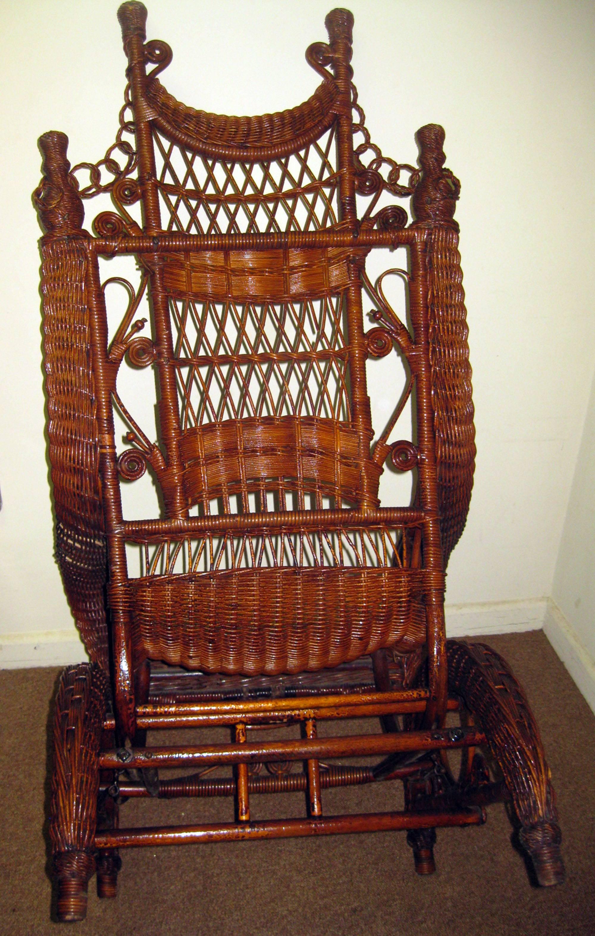 heywood brothers wakefield company rocking chair