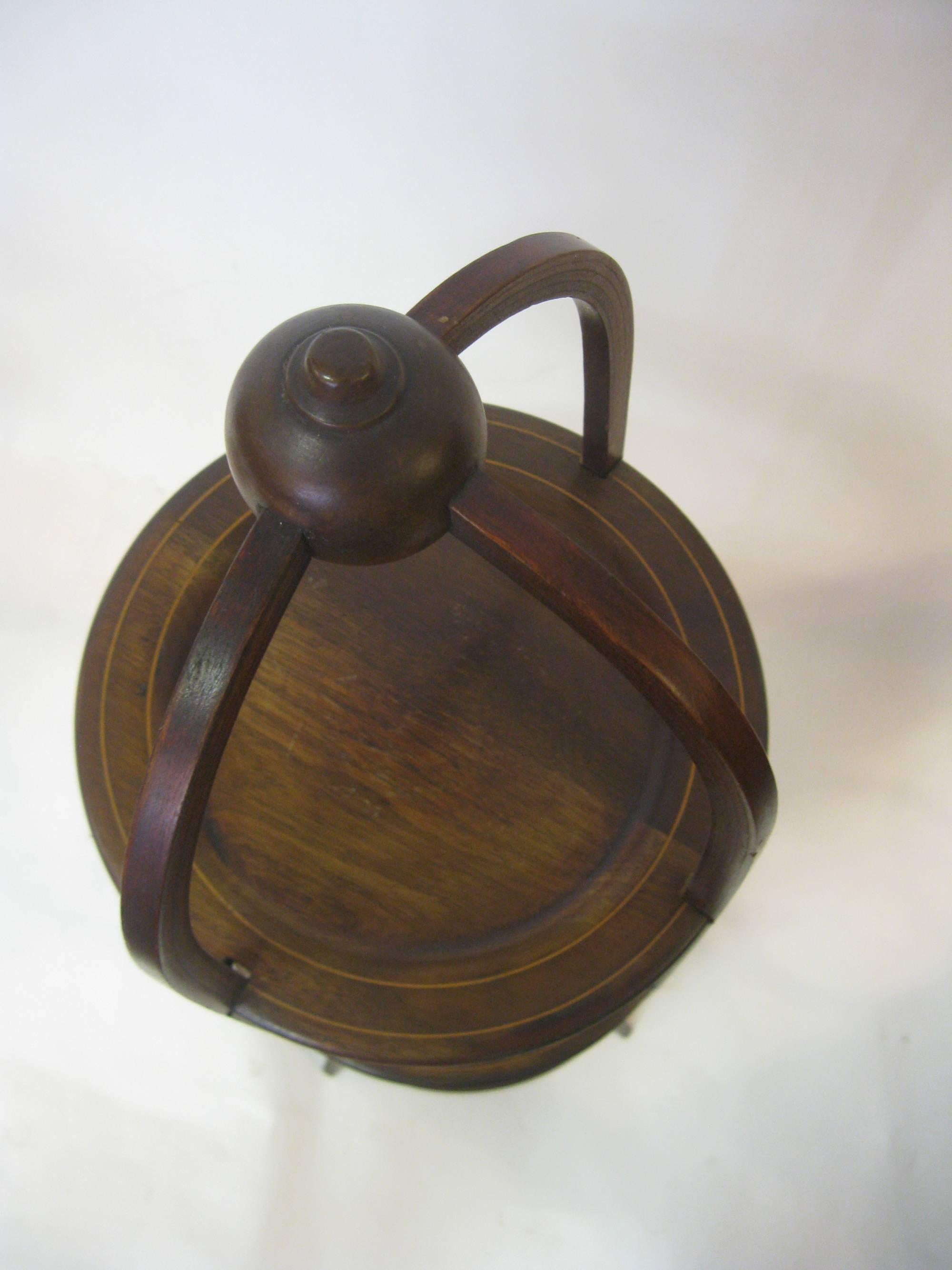 English 19th Century Regency Mahogany Muffin Stand