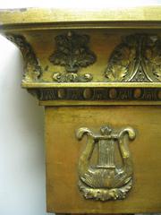 19th Century French Empire Giltwood Mirror
