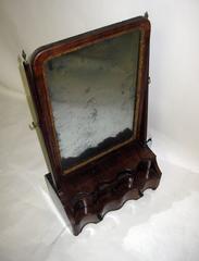18th century Queen Anne Shaving Mirror