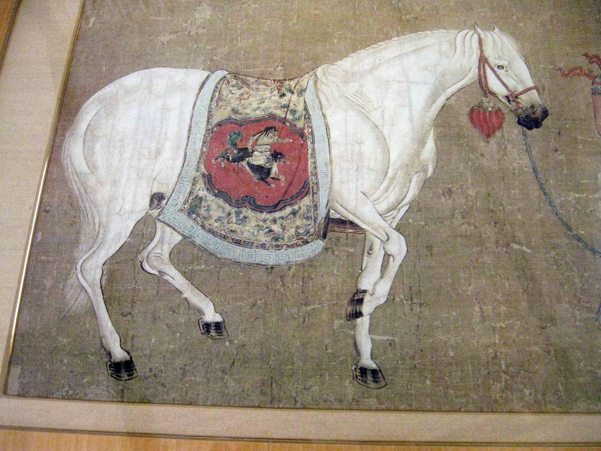 Chinese Framed Print of Tang Dynasty Painting 2