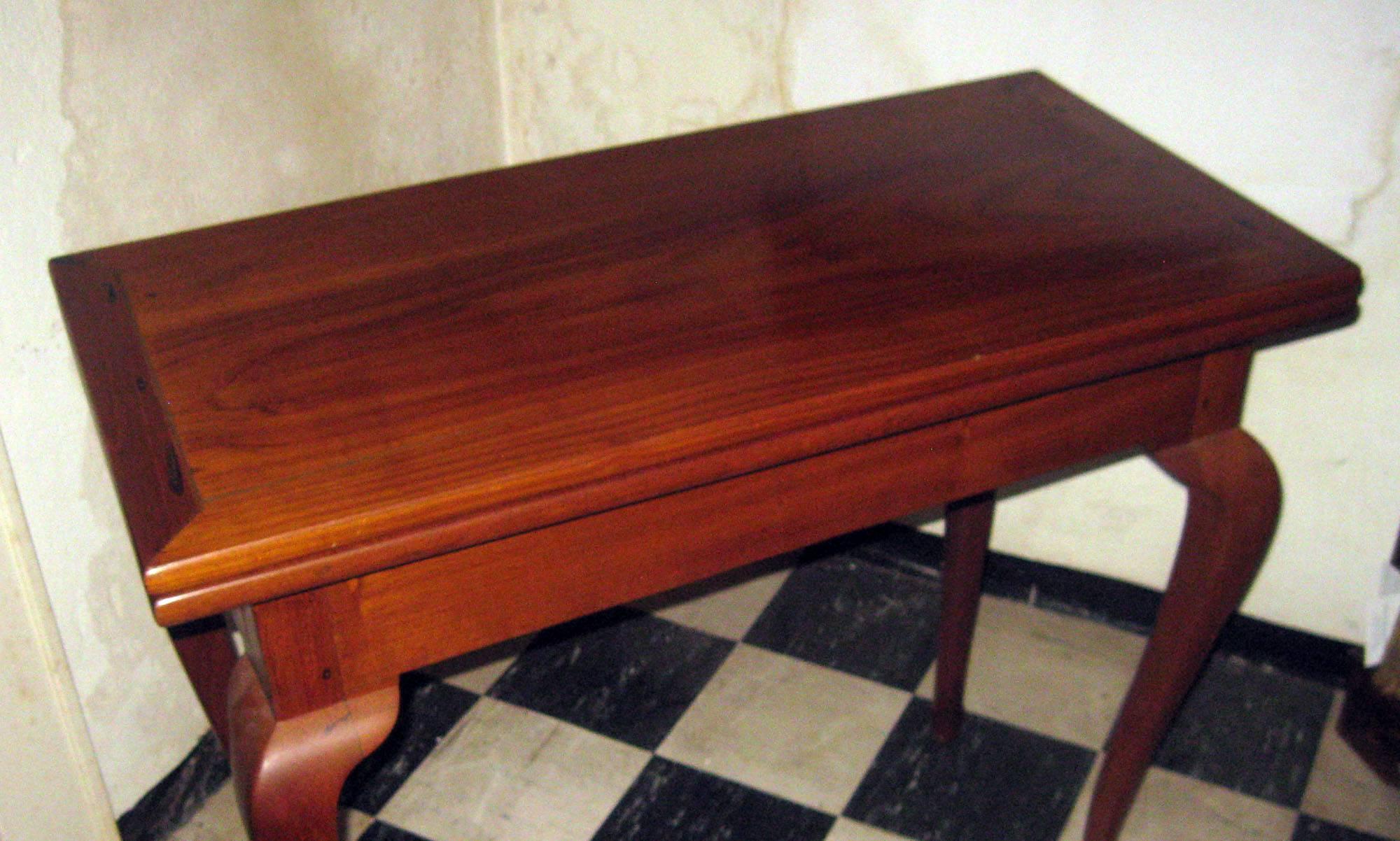 19th century Anglo Indian Card Table For Sale 3