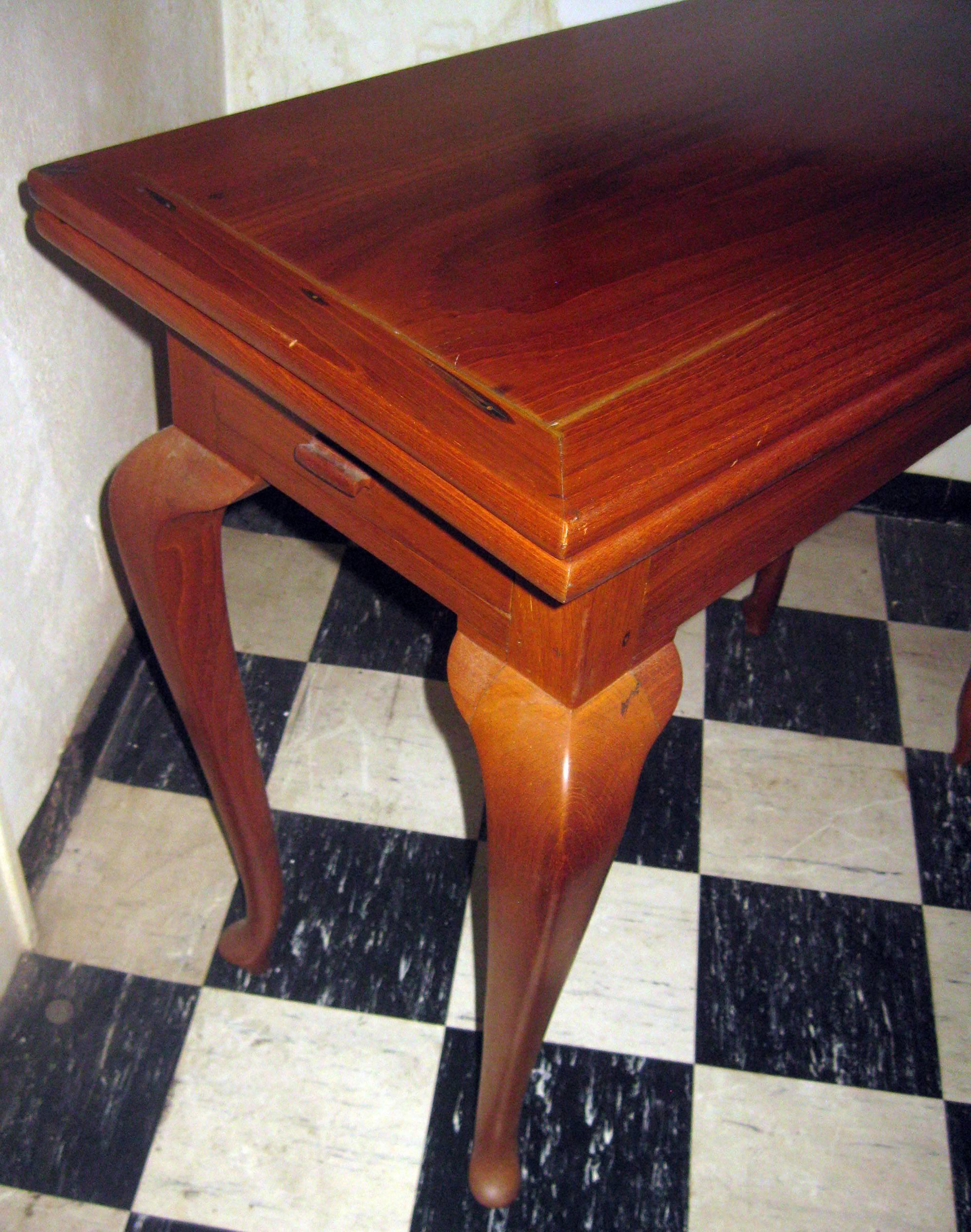 19th century Anglo Indian Card Table For Sale 2