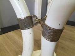 Italian Faux Tusk Center Table