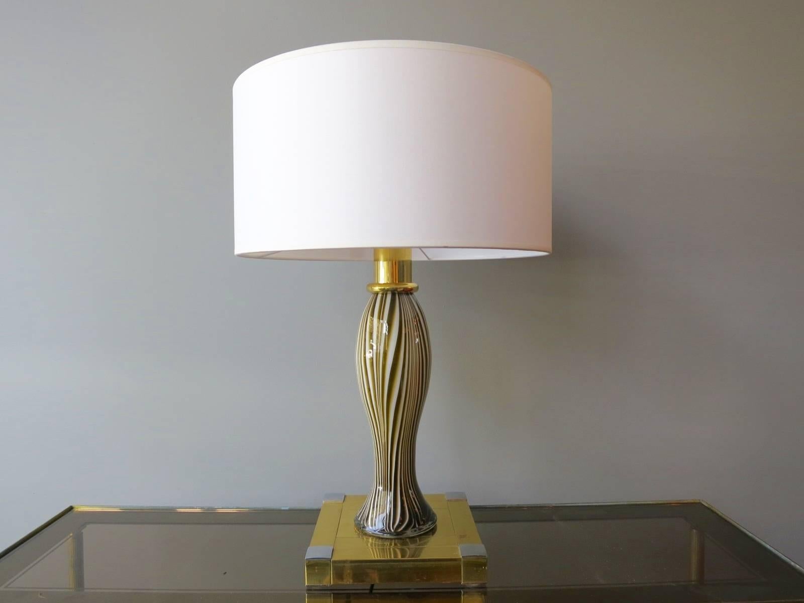 Modern Pair of Italian Table Lamps by Lumica