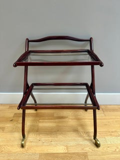 An Italian Mid Century Bar Cart By Cesare Lacca