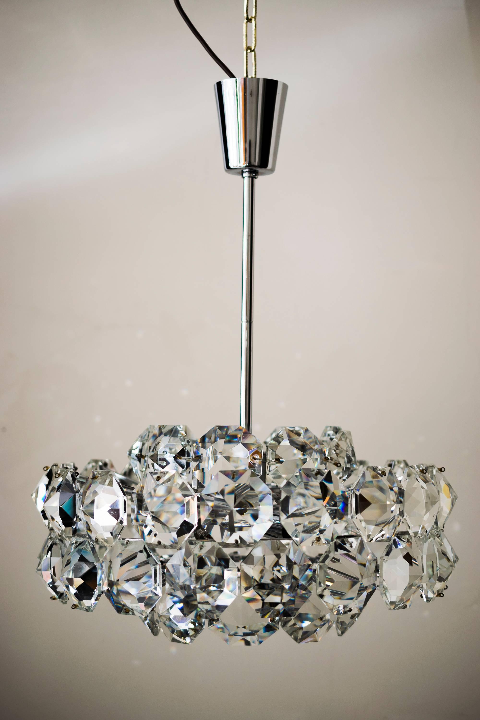Bakalowits chandelier, 1960s
Original condition.