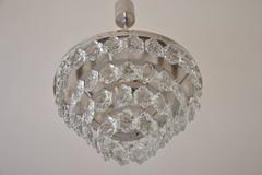 Crystal Glass Chandelier by Kinkeldey