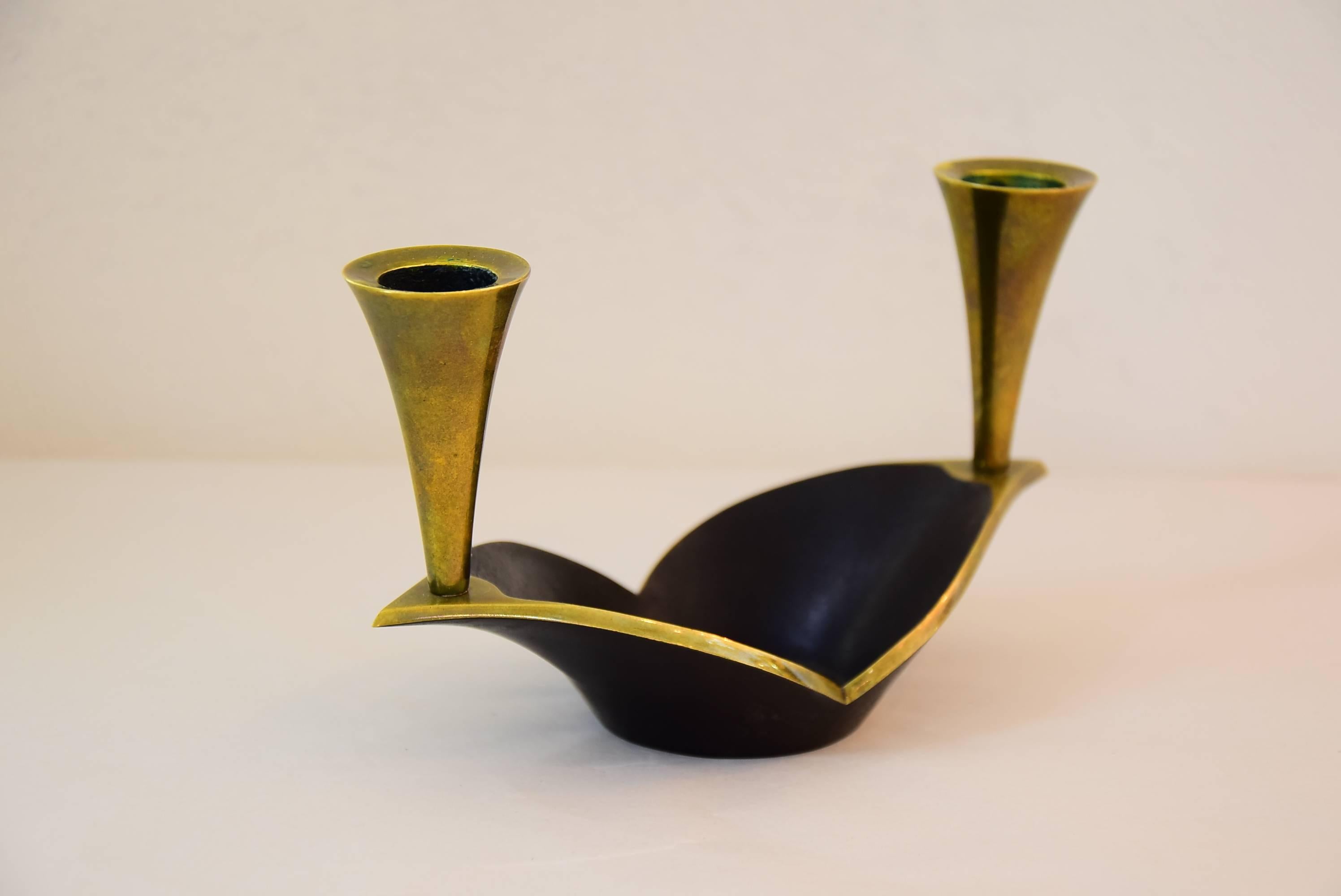 Mid-Century Modern Candle Holder by Richard Rohac