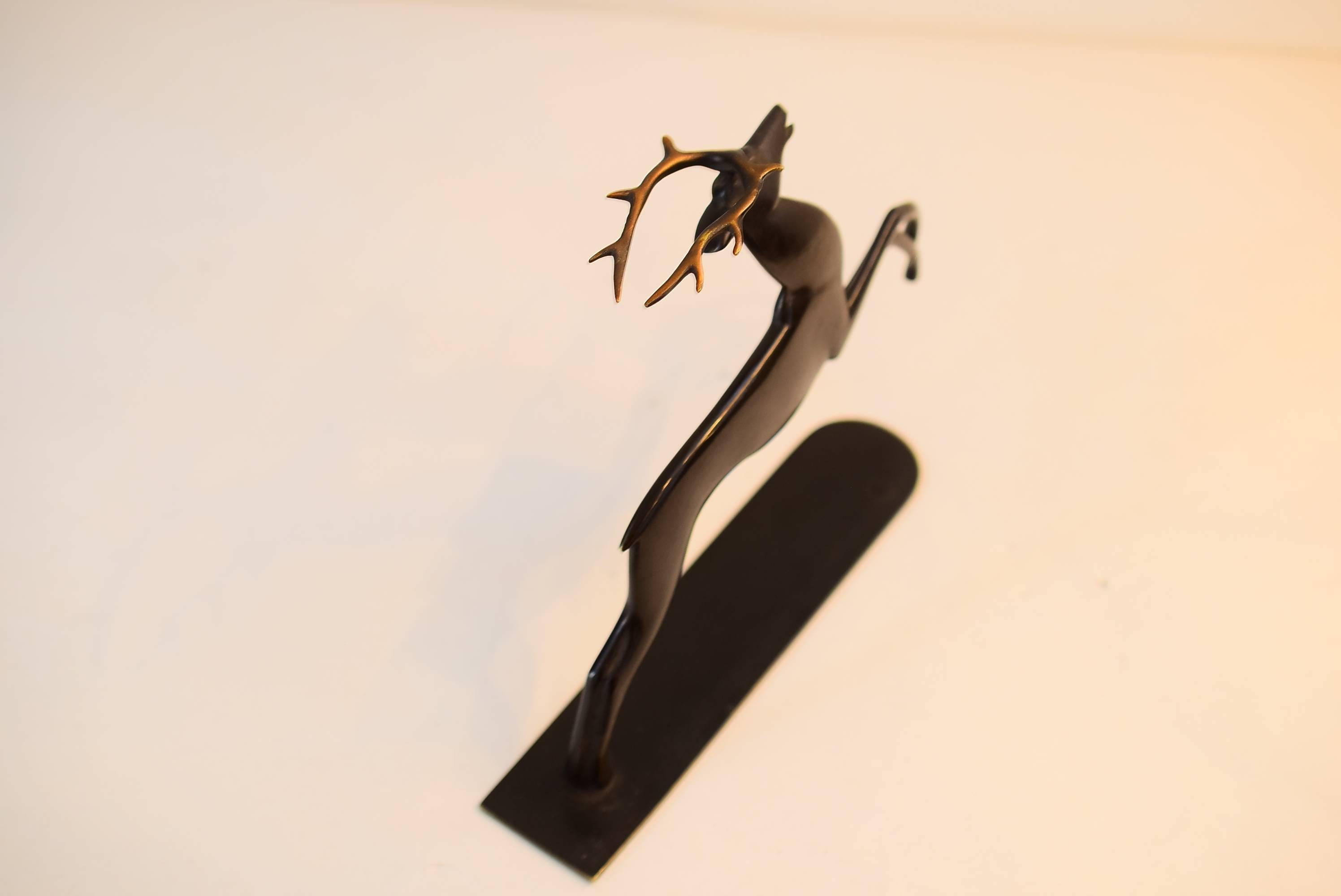Figurita de ciervo de Richard Rohac en venta 2