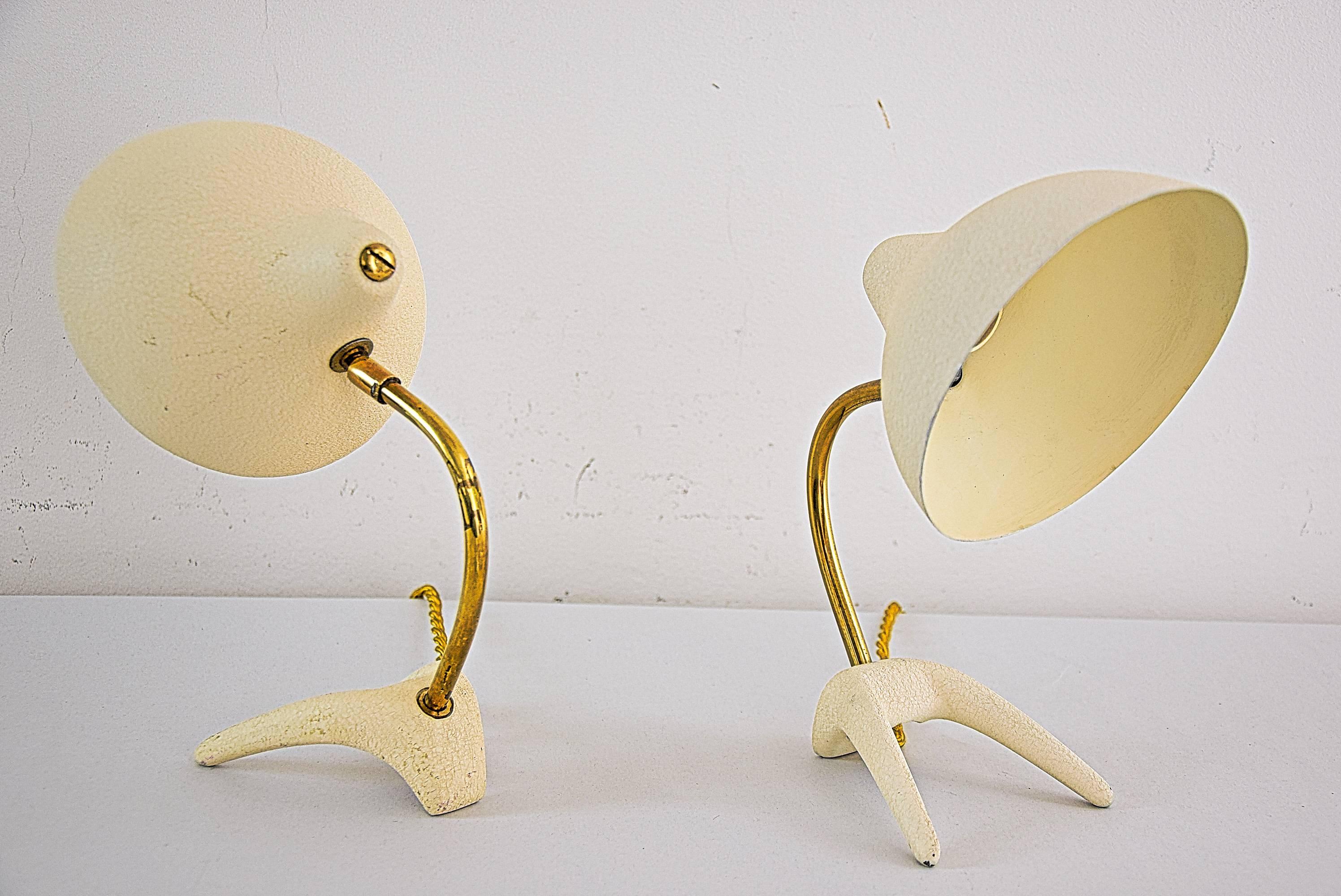 Mid-20th Century Small Table Lamps by Louis Kalff for Philips