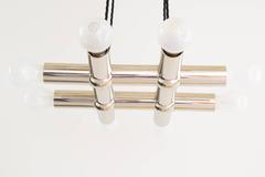 Attraktiver Chromkronleuchter von Kalmar, ca. 1960er Jahre