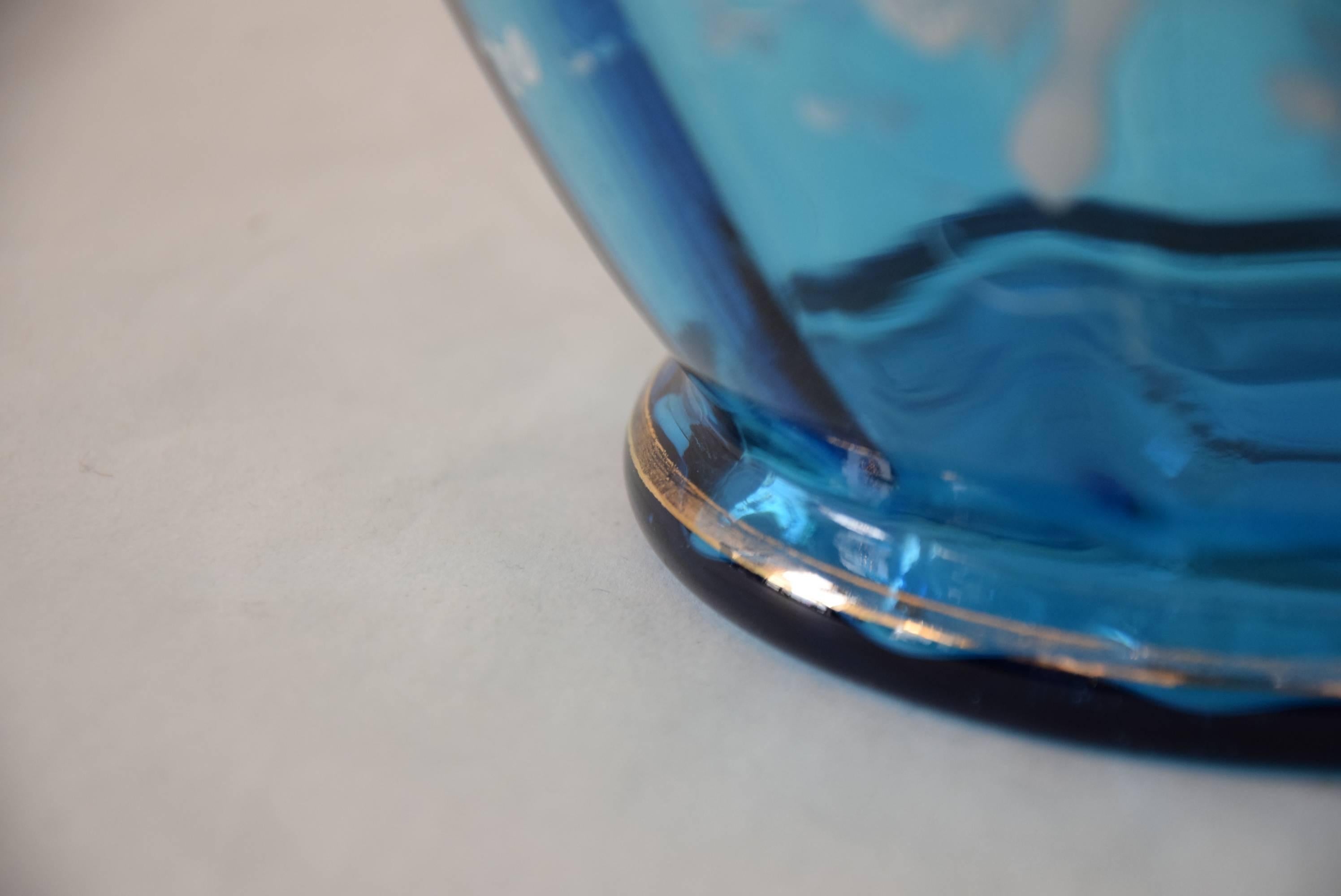 Inconnu Vase en verre décoratif, vers les années 1920 en vente