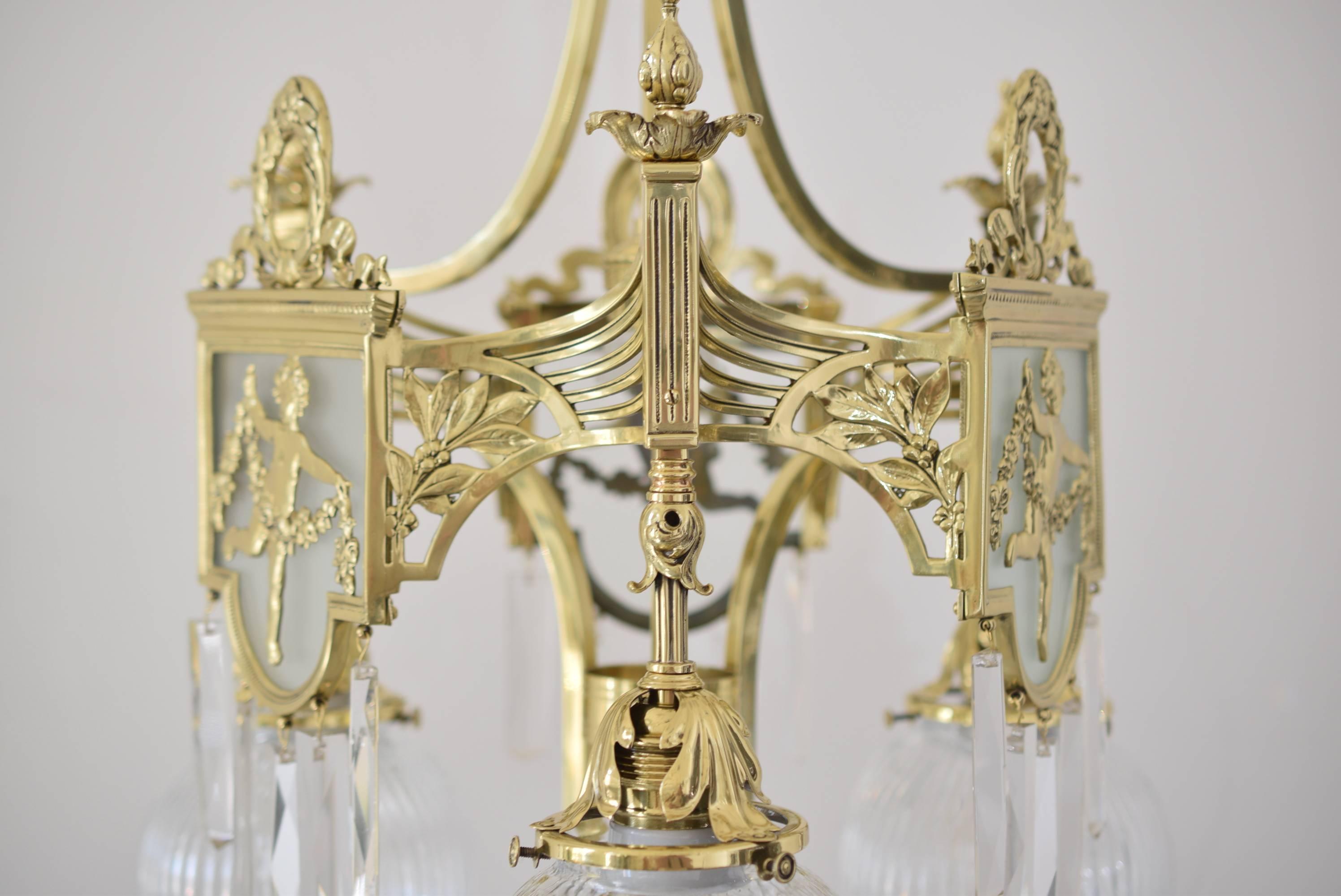 Amazing Historistic Chandelier In Excellent Condition In Wien, AT