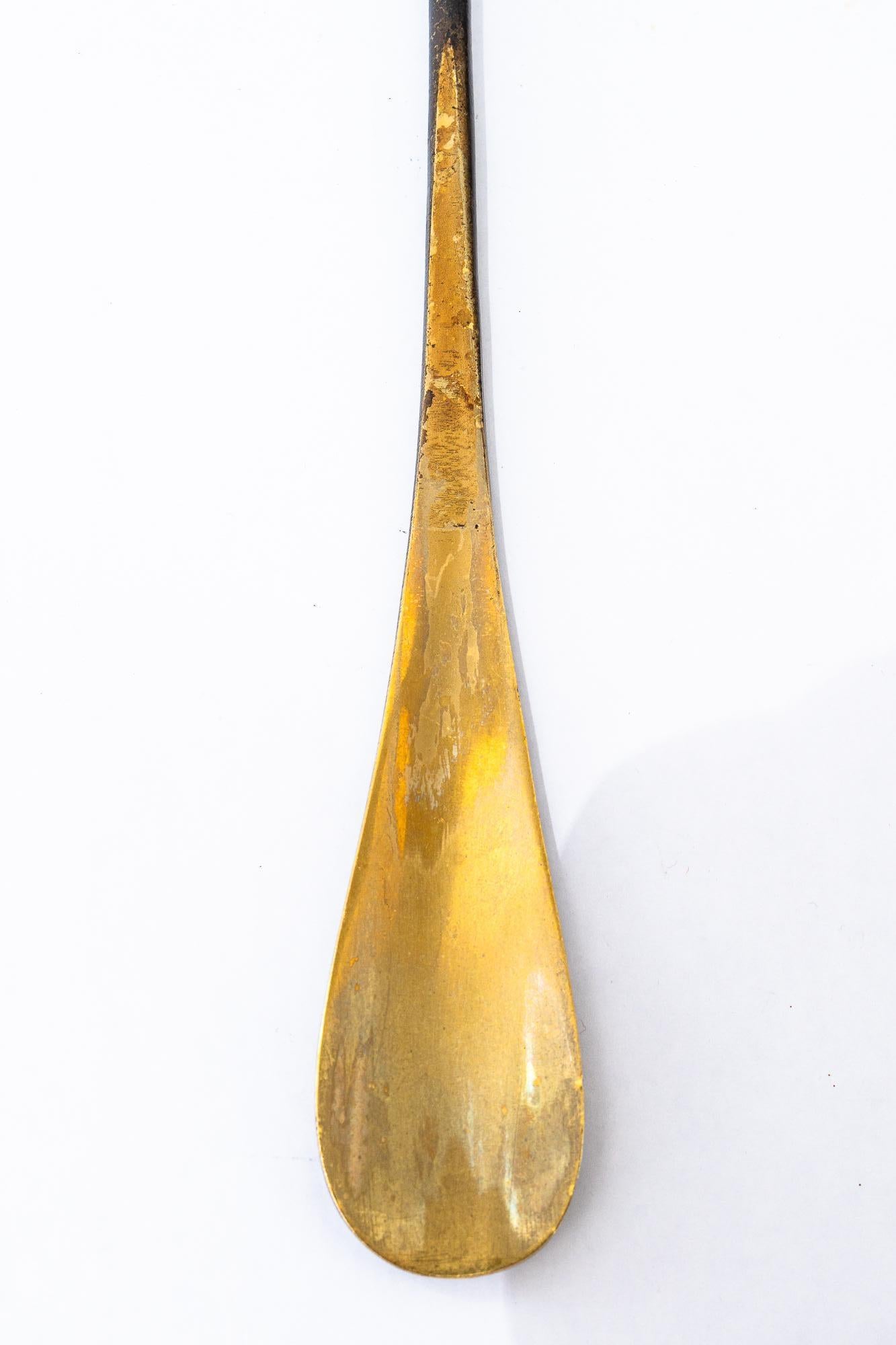Austrian Shoehorn Shows a Cat by Walter Bosse Around, 1950s For Sale
