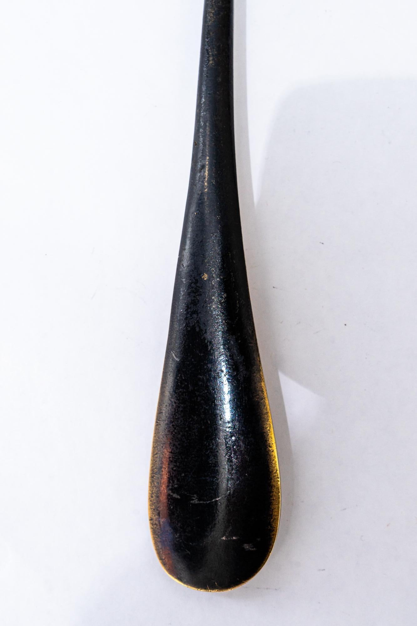 Mid-20th Century Shoehorn Shows a Cat by Walter Bosse Around, 1950s For Sale