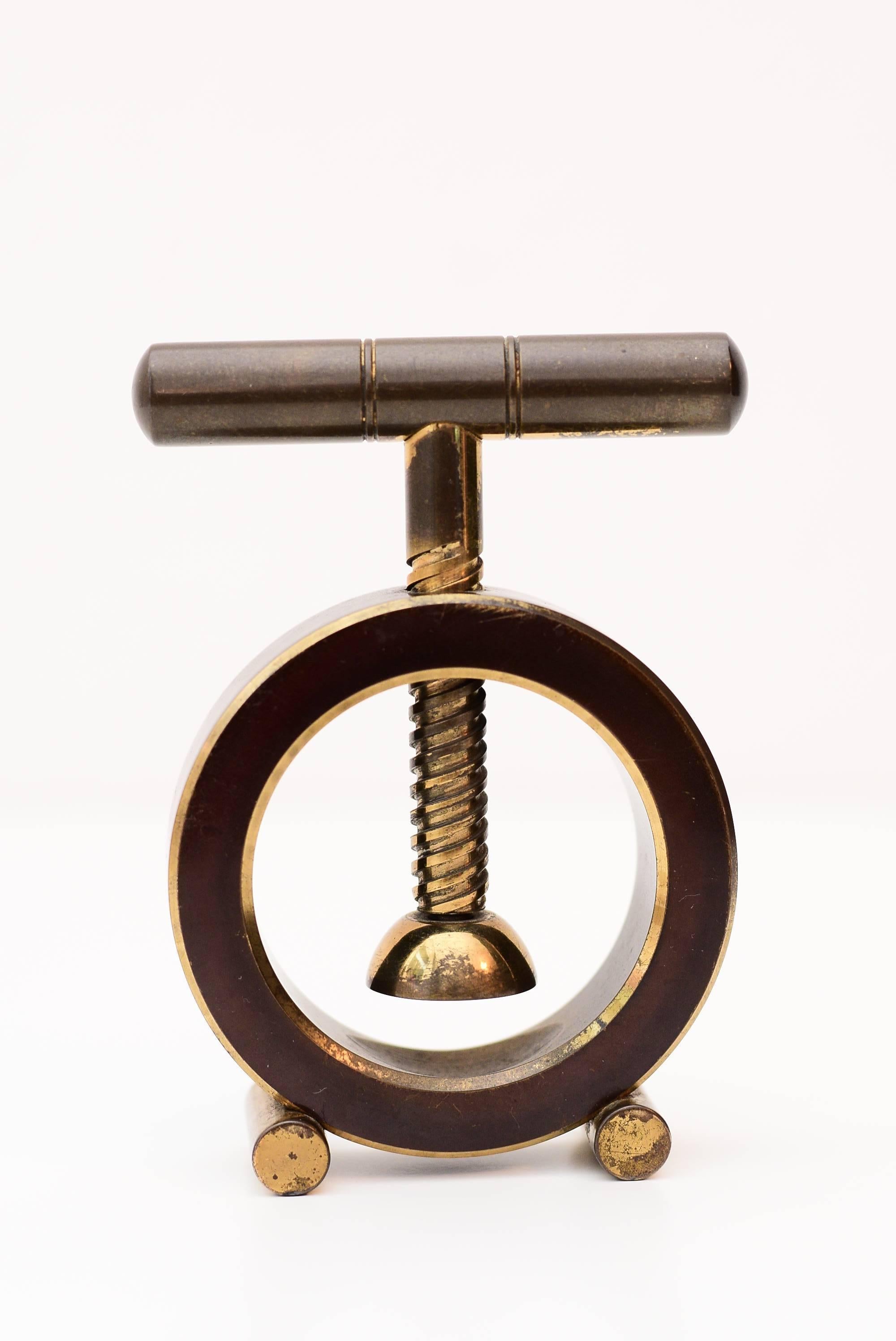 Carl Auböck heavy nutcracker brass.
Original condition.