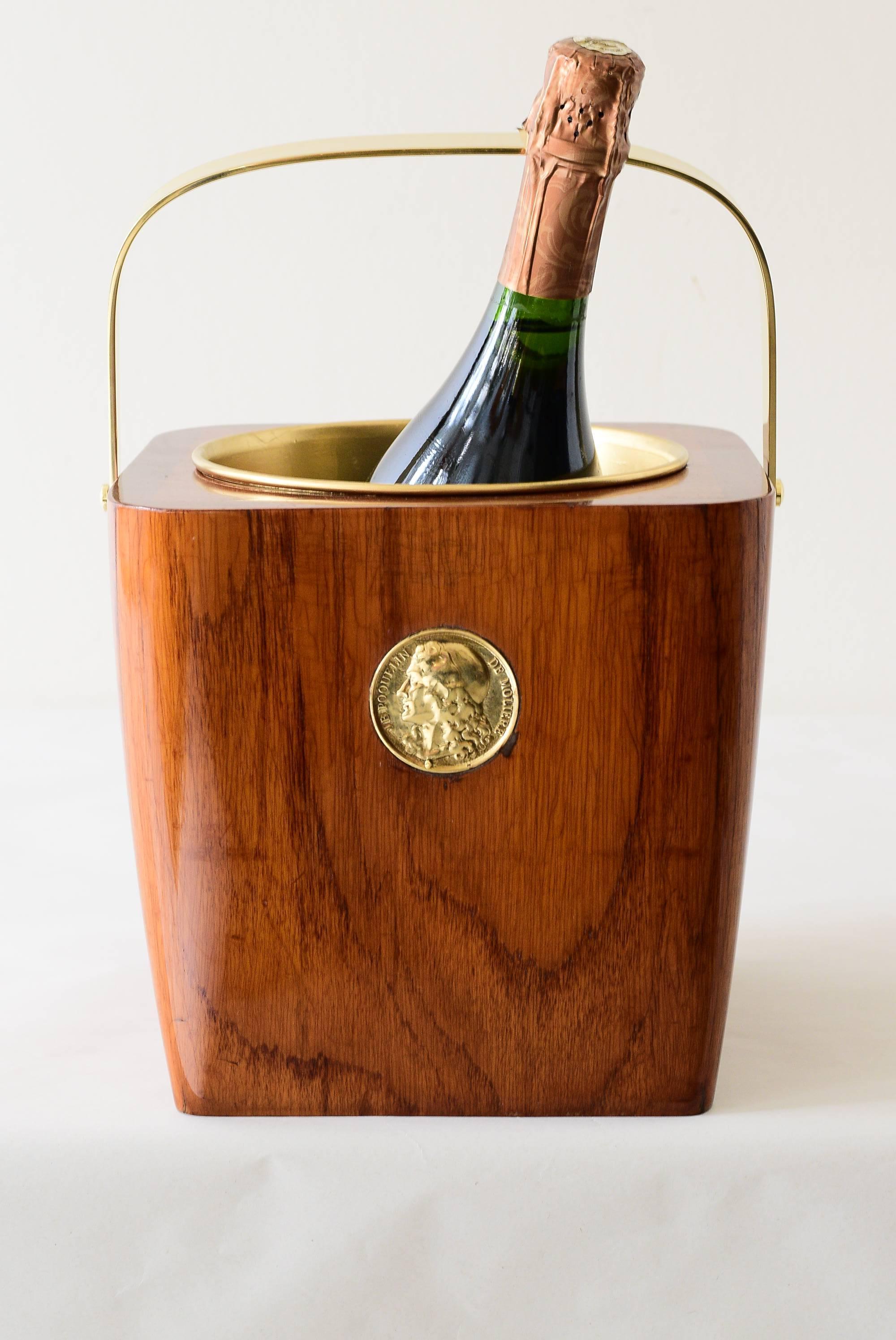 Mid-Century Modern Ice Bucket by Auböck