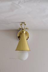 Bellissima lampada da parete attribuita a Otto Prutscher