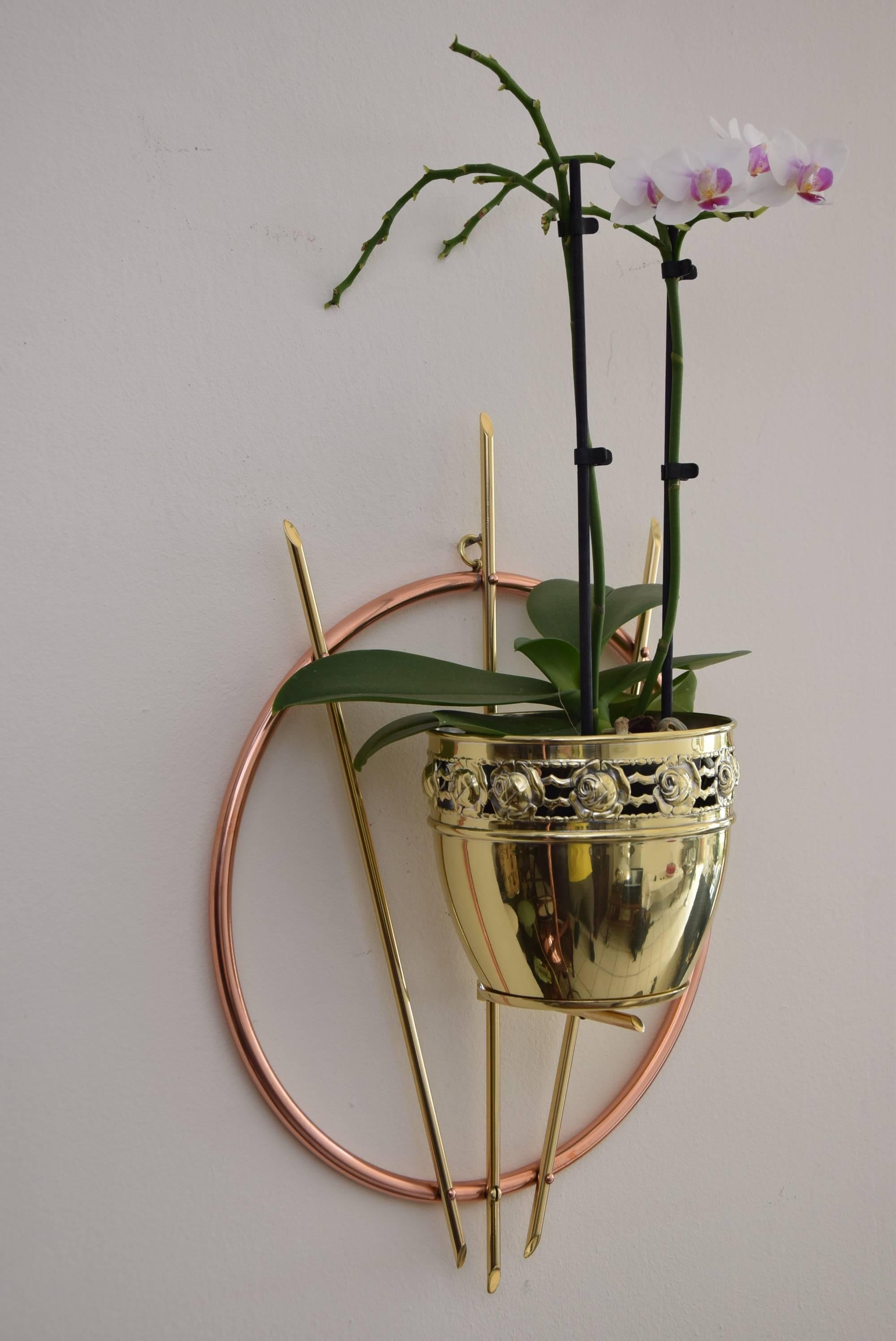 Mid-20th Century Wall-Mounted Plant Holder For Sale