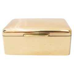 Brass box marked by Mechanical Engineering Company germany around 1920s