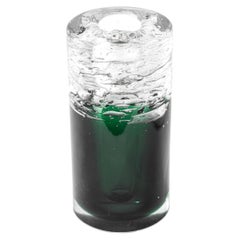Heavy Murano vase italy around 1970s