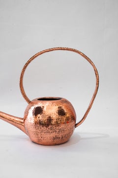 Hammered copper watering can vienna around 1920s